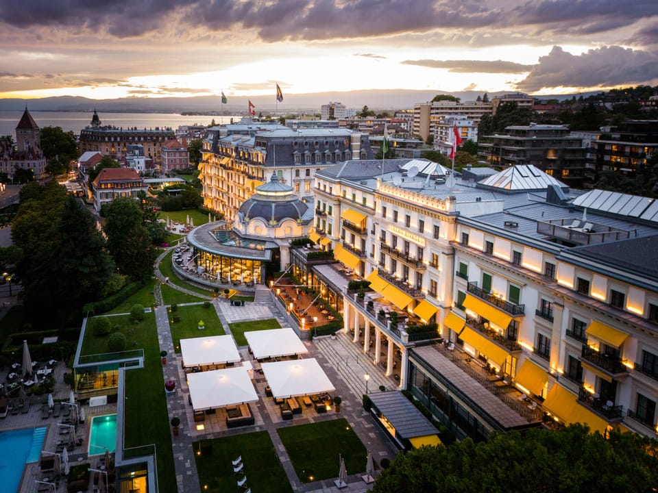 Le nouveau Spa Guerlain au Beau-Rivage Palace, Lausanne, Suisse